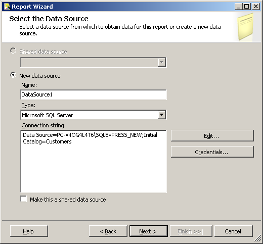 SelectDataSource