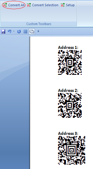 AFewAddressesConvert