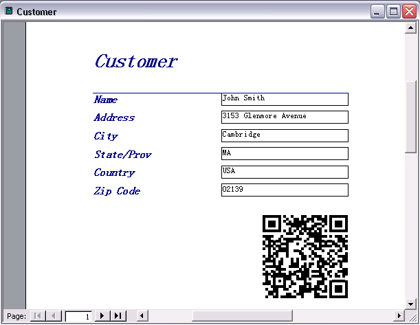 Office 2000 & 2003 > Access Demo