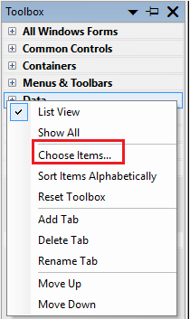 ChooseItems